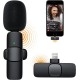 K8 Wireless Clip Microphone For Lighting Rechargeable