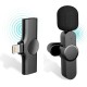 K8 Wireless Clip Microphone For Lighting Rechargeable