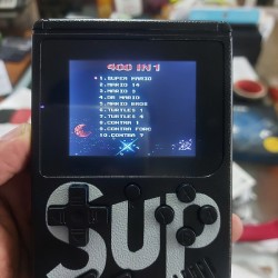 Sup 400 in 2 Game Player With Extra Controller Kids Game Console Black