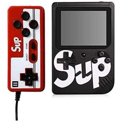 Sup 400 in 2 Game Player With Extra Controller Kids Game Console Black
