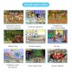 X18S Handheld Game Console 4.3 Inch 8G Built-in 1000 Games Kids Game