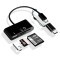 3 In 1 Mobile OTG Card Reader For Micro USB Port And Type-C input