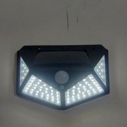 AR108 Solar Power Well Light 100 LED Motion Sensor With 2200mAh Battery