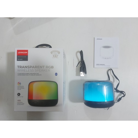 JOYROOM JR-ML03 Transparent RGB Bluetooth Speaker