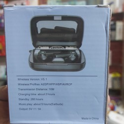 M19 TWS Wireless Bluetooth Earbuds Earphones Touch Control