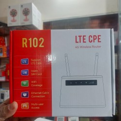 R102 LTE CPE 4G Wireless Router Single Sim 4000mAh Battery