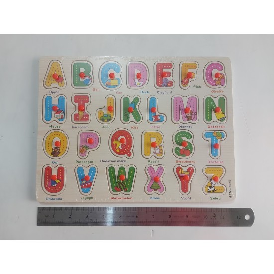 Kids Alphabet Matching Puzzle Card Board 