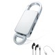 AR431 Voice Recorder Keychain 16GB Metal Body Mp3 Music Play - NEW