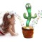 Dancing Cactus Plush Kids Toy Talking 