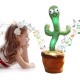 Dancing Cactus Plush Kids Toy Talking 