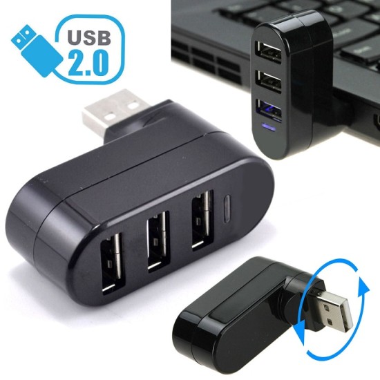 AR560 USB HUB 3 Ports 180 Degree Rotted