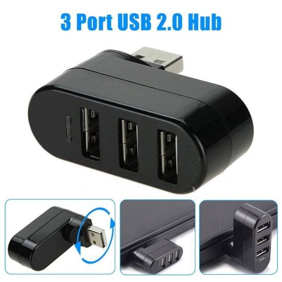 AR560 USB HUB 3 Ports 180 Degree Rotted