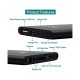 H2 Power Bank Camera 1080P Night Vision 5000mAh Battery 8 Hour Video