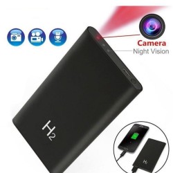 H2 Power Bank Camera 1080P Night Vision 5000mAh Battery 8 Hour Video