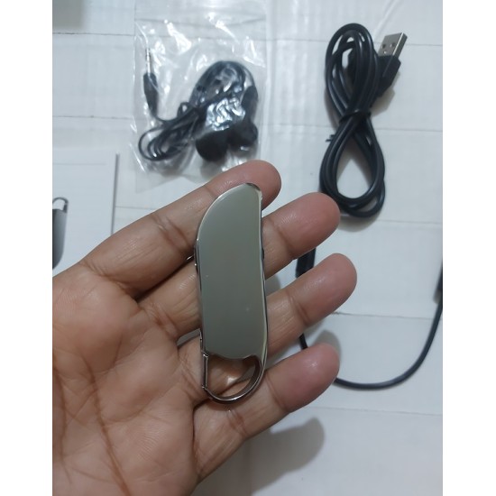 Keychain Voice Recorder 32GB Memory 24 Hour Record