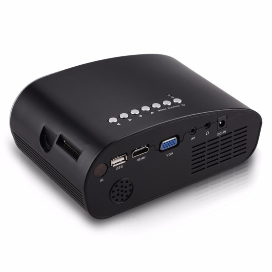 Mini RD-802 LED Projector With Direct Dish Port