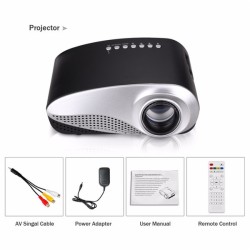 Mini RD-802 LED Projector With Direct Dish Port