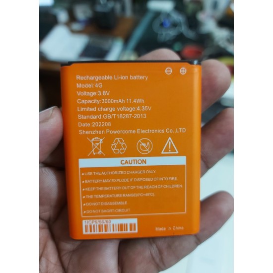 TABWD 4G E5783 Plus 300mbps Pocket Wifi Router 3000mAh Battery