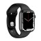 W97 Pro Plus Smartwatch With Apple Logo Calling Watch - Black