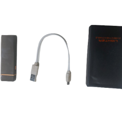 Metal Body Double Arc USB Lighter