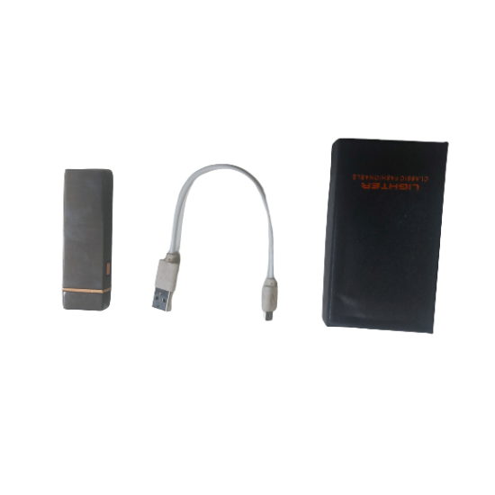 Metal Body Double Arc USB Lighter