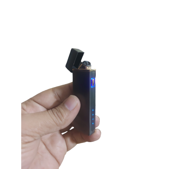 Metal Body Double Arc USB Lighter