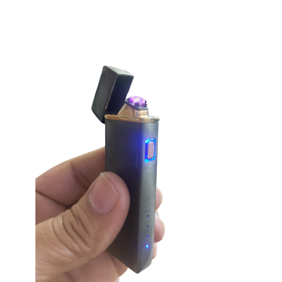 Metal Body Double Arc USB Lighter