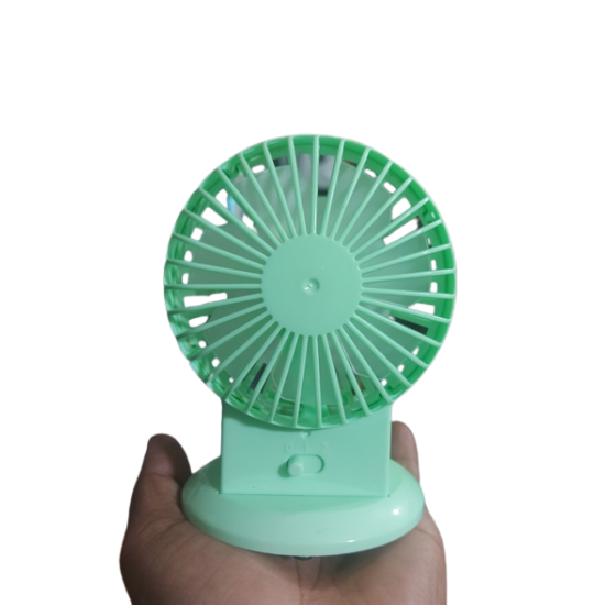 Mini Charge Double Wind Blade Fan Rechargeable