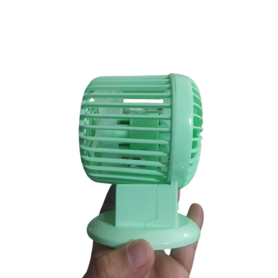 Mini Charge Double Wind Blade Fan Rechargeable