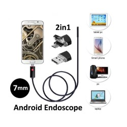 2 in 1 Endoscope Camera USB And Android