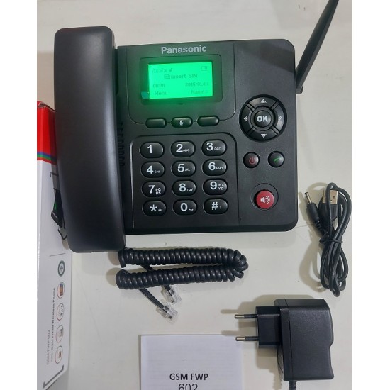 ZTE FWP 602 Dual Sim Land Phone Auto Call Record FM Radio