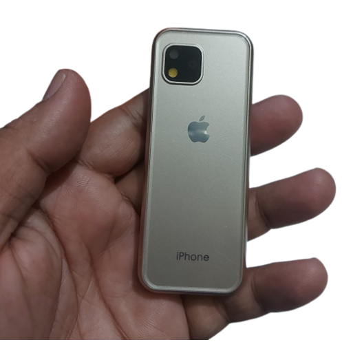 A1B Super Slim Card Phone Dual Sim And Memory Card Gold