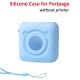 PeriPage A6 Thermal Printer Silicone Case with Strap - Blue