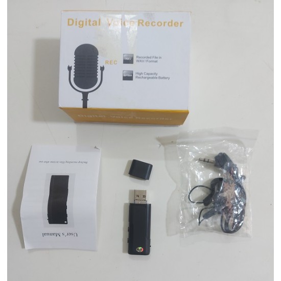 AR105 USB Voice Recorder 32GB Memory Card Build-in