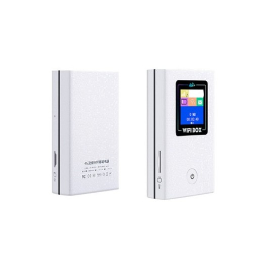 MF909 4G Wifi Pocket Router Power Bank 6800mAh With Sim Card option