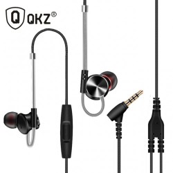 QKZ DM10 Head Phone In Ear Earphones Dual Driver - Black
