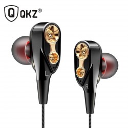 QKZ CK8 Dual Driver In-Ear Earphone - Black