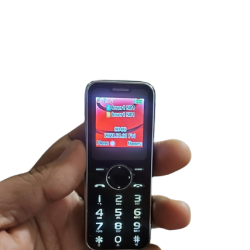 A1B Card Phone Dual Sim Black