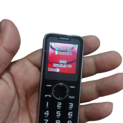 A1B Card Phone Dual Sim Black