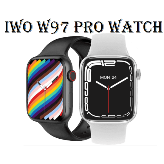 Microwear W97 Pro Smartwatch 1.92 Full Display Watch 45MM Wireless Charger Calling Option - Series 7
