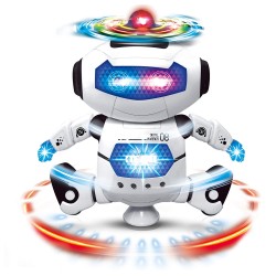 Dancing Robot with 3D Lights and Music Multi Color