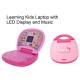 Educational Computer Learning Kids Toy Laptop with LED Display and Music