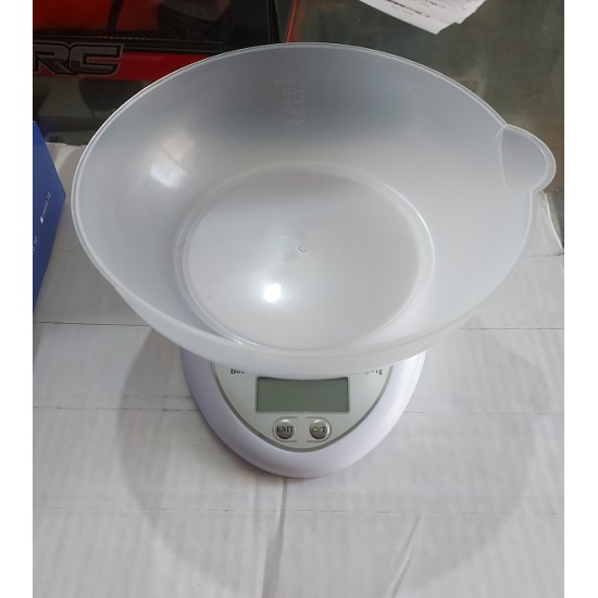 Kitchen Weight Scale Up to 5KG With Bowl