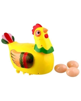 Happy Biddy Egg Toy With 3 Egg And Music