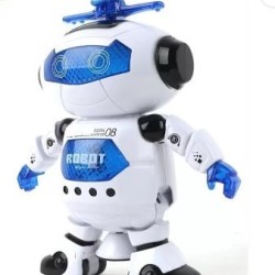 Dancing Robot with 3D Lights and Music Multi Color