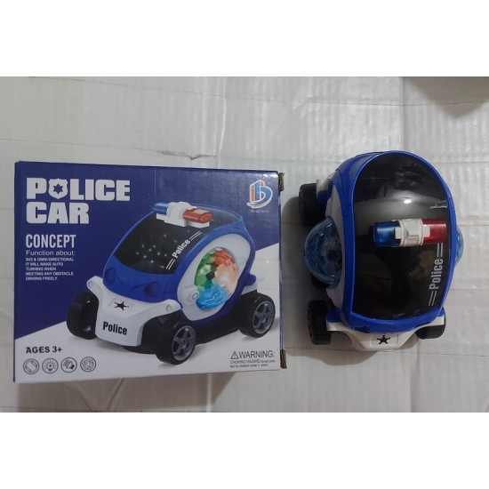 Police Toy Car For Kids With Music & 3D Light