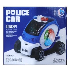 Police Toy Car For Kids With Music & 3D Light