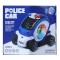 Police Toy Car For Kids With Music & 3D Light