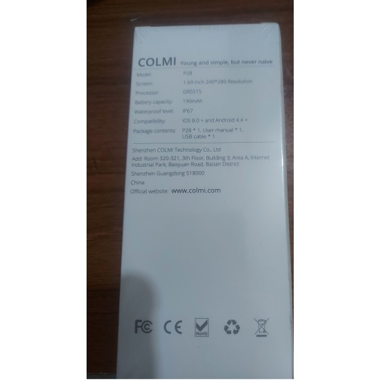 Colmi P28 Smart Watch Waterproof 