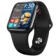 HW16 Smart watch Bluetooth Calling Fitness Tracker - Black